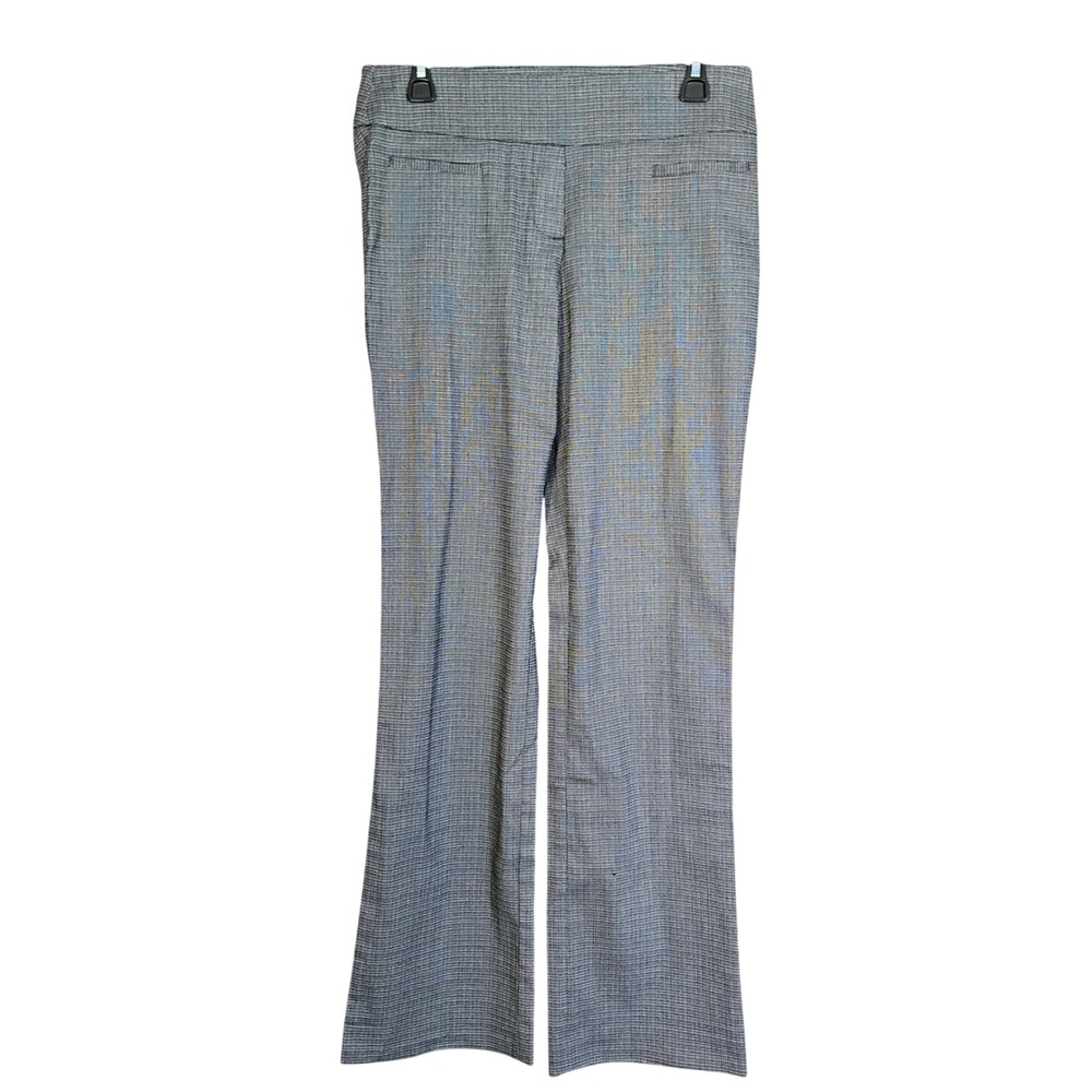 Apt. 9 Dress Pants Women Size 8 Essentials Black White Micro Check Bootcut New